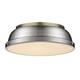 Option Aged Brass with Pewter