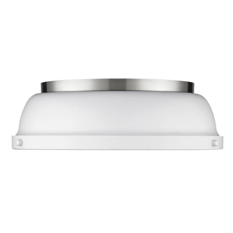 Duncan Flush Mount - 14 Dia x 4.25 H - 14 Dia x 4.25 H