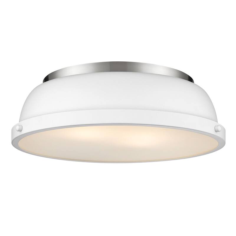 Duncan Flush Mount - 14 Dia x 4.25 H - 14 Dia x 4.25 H