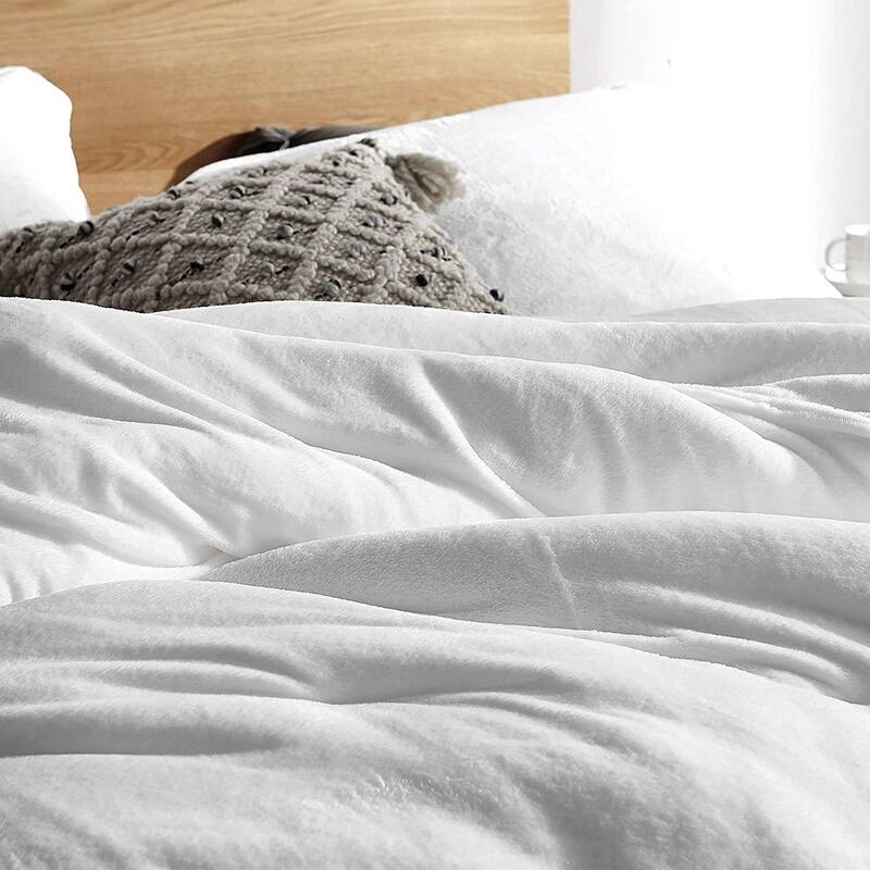 Touchy Feely - Coma Inducer® Oversized Comforter Set - White