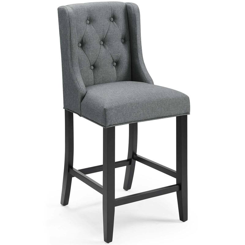 Copper Grove Ninh Button-tufted Upholstered Counter Stool