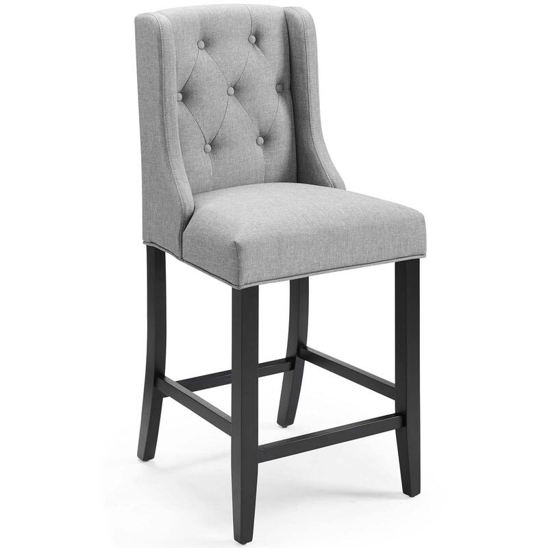 Copper Grove Ninh Button-tufted Upholstered Counter Stool