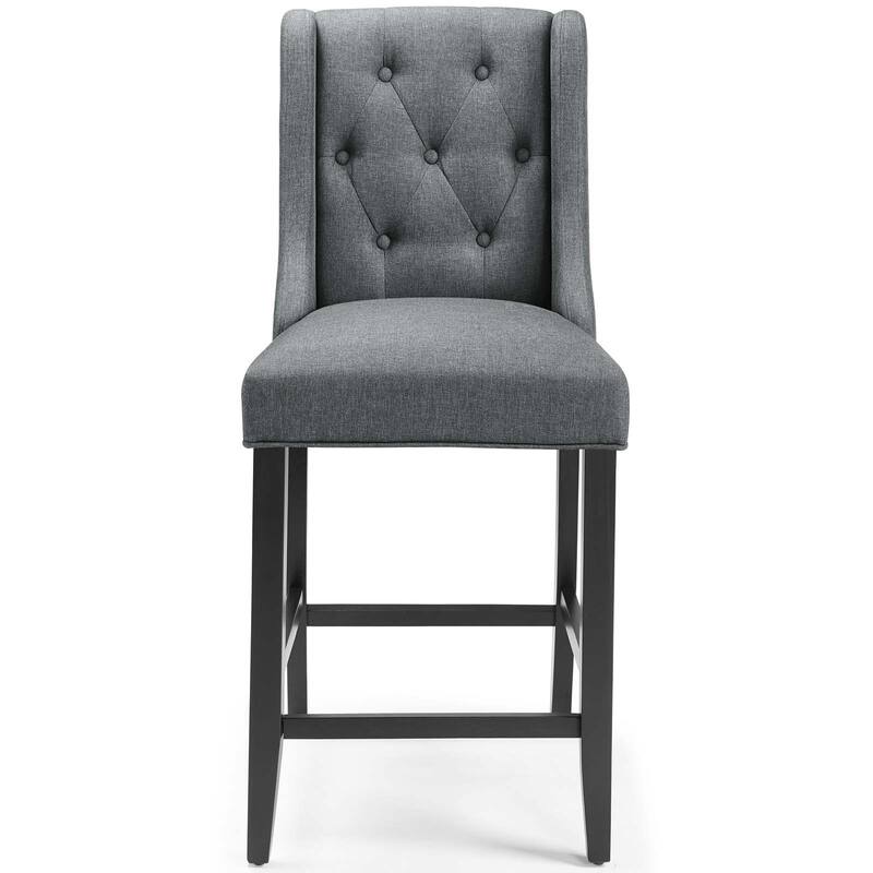 Copper Grove Ninh Button-tufted Upholstered Counter Stool
