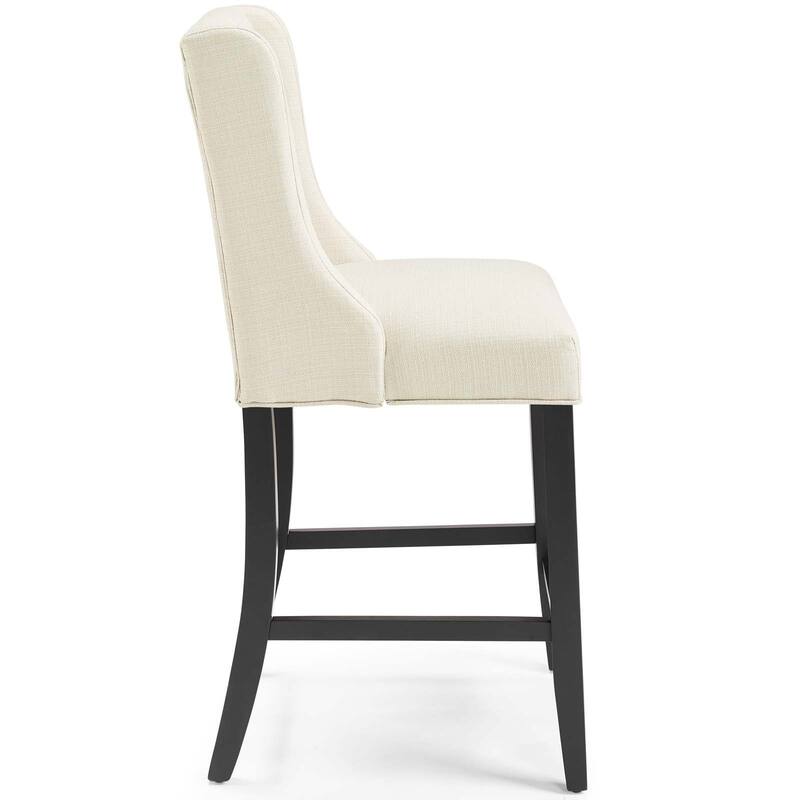 Copper Grove Ninh Button-tufted Upholstered Counter Stool