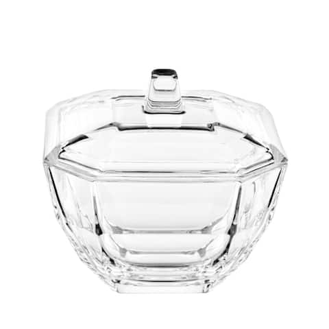 Majestic Gifts Inc. European Glass Covered Octagon Candy Dish-4.3"D