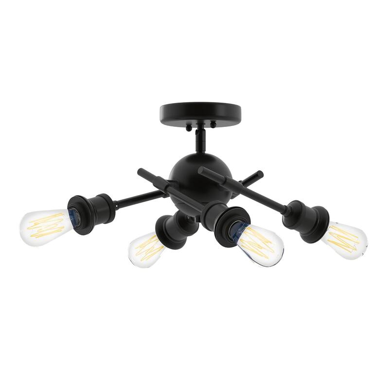 Carbon Loft Lissek Semi-flush Sputnik Chandelier
