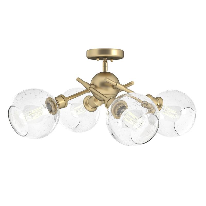 Carbon Loft Lissek Semi-flush Sputnik Chandelier