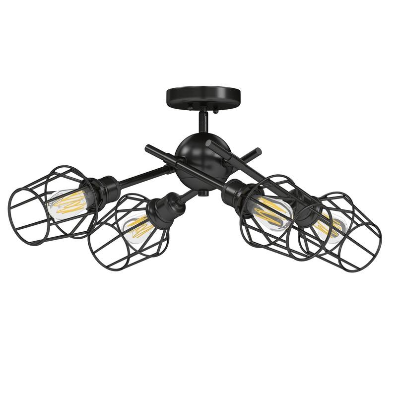 Carbon Loft Lissek Semi-flush Sputnik Chandelier