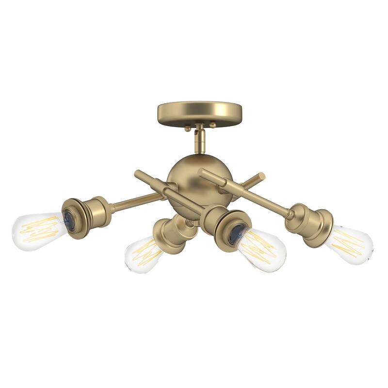 Carbon Loft Lissek Semi-flush Sputnik Chandelier
