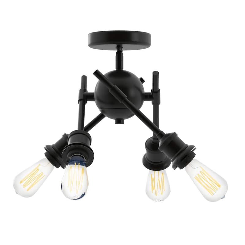 Carbon Loft Lissek Semi-flush Sputnik Chandelier