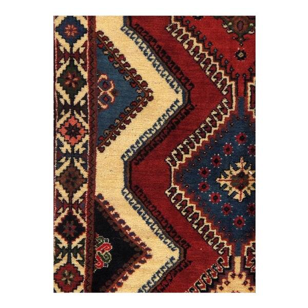 Pasargad DC Red Persian Yalameh Runner 2'11'' x 19'7'' Bed Bath