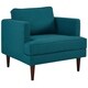 preview thumbnail 18 of 22, Agile Upholstered Fabric Sofa and Armchair Set