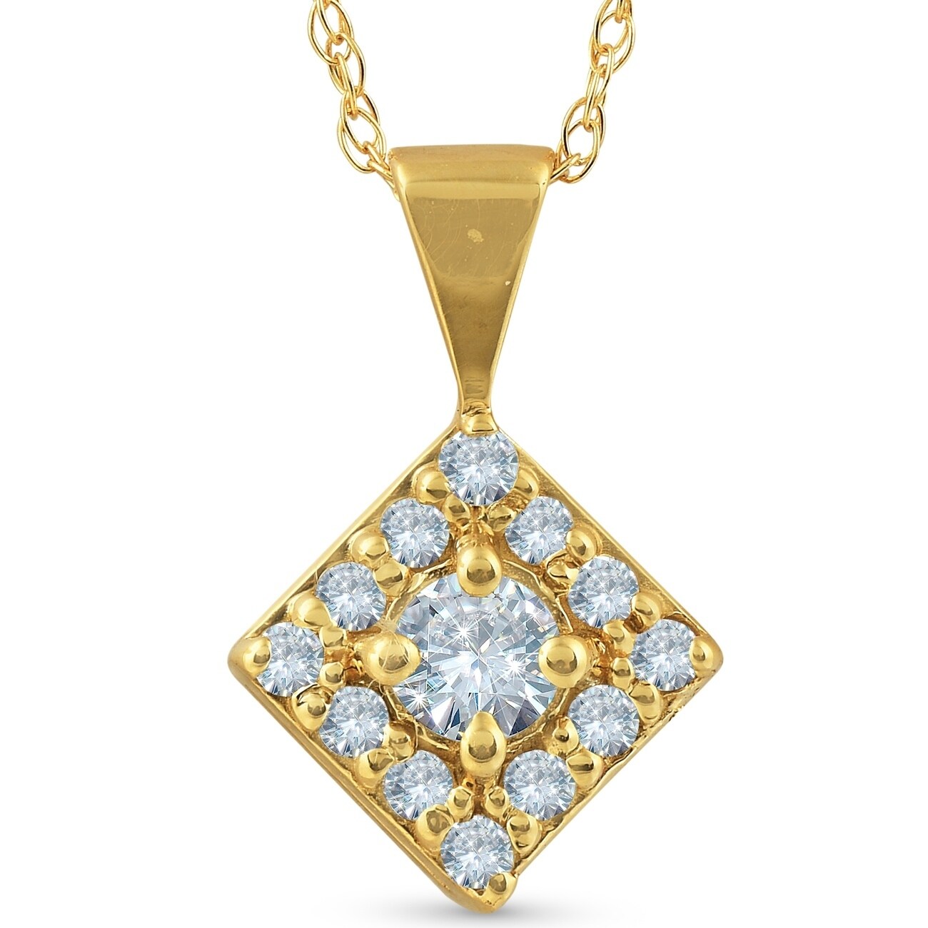 Brilliant Bijou 14k White Gold Singapore Chain Necklace