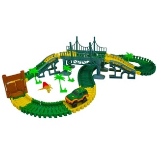 dinosaur car track toy