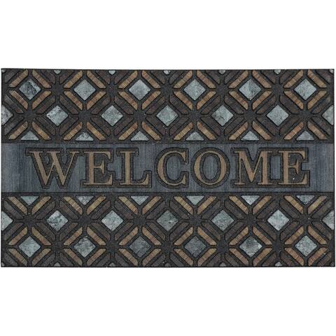 Mohawk Doorscapes Kingsley Inlay Door Mat - 1'6" x 2'6"