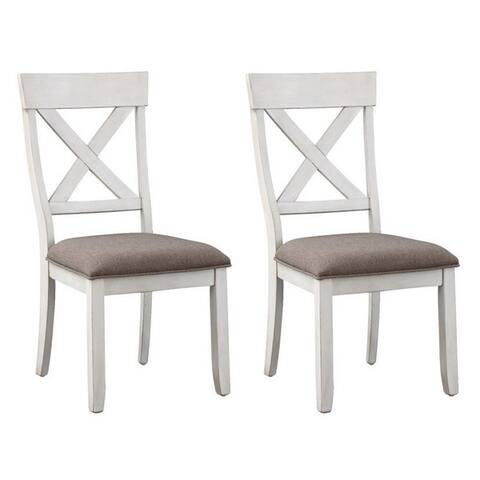 Set of 2 Bar Harbor II Dining Chairs - N/A