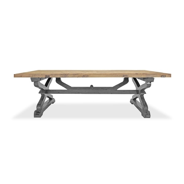 Shop Matteo Reclaimed Ash Wood Two-tone Coffee Table ...