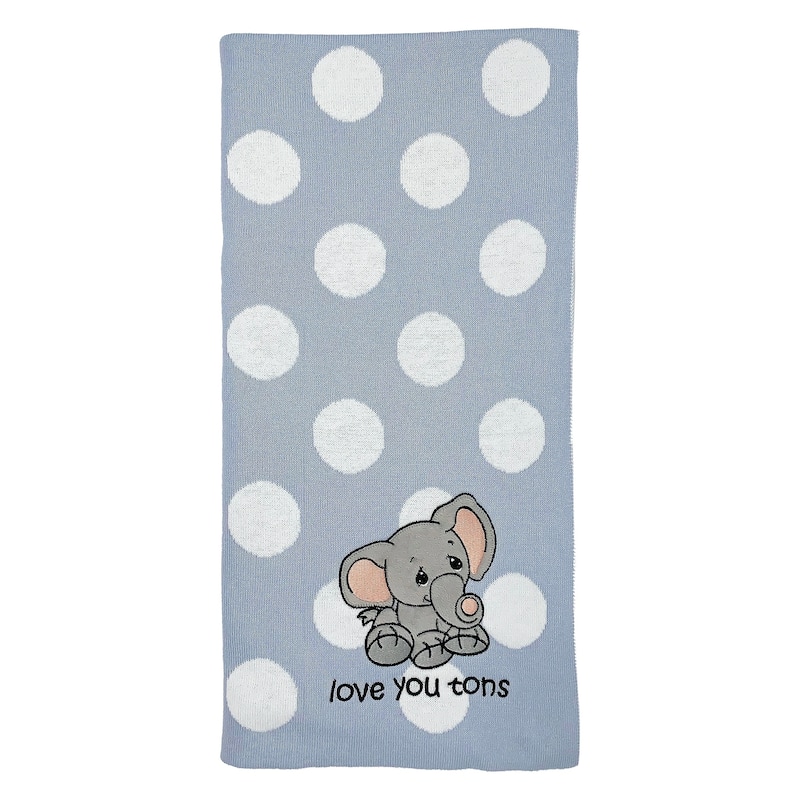 Precious Moments Jacquard Baby Blanket