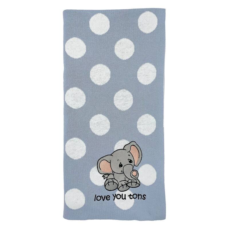 Precious Moments Jacquard Baby Blanket