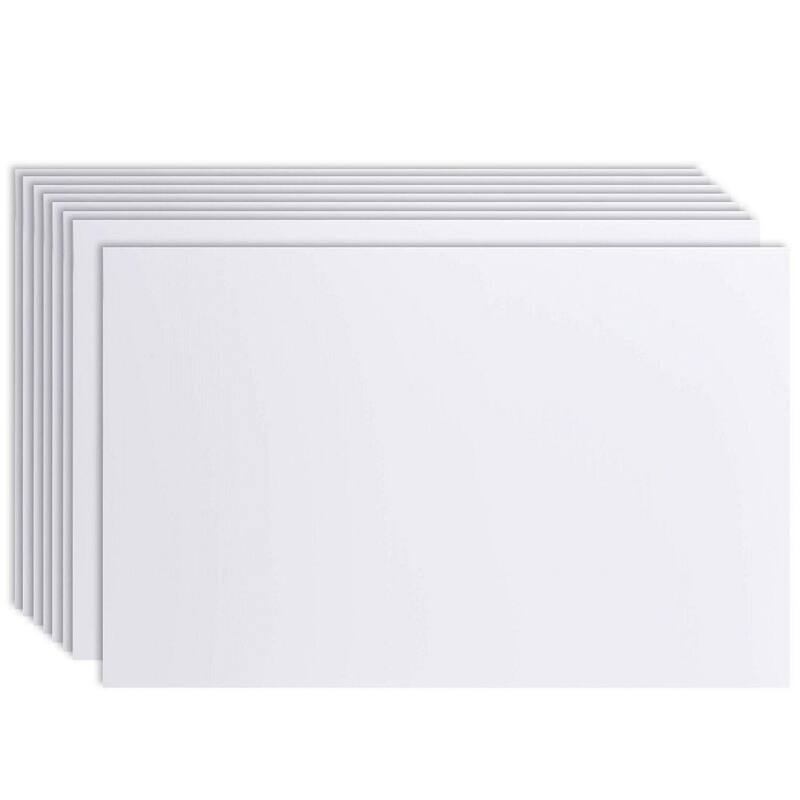 Juvale 8-Pack Corrugated Plastic Yard Signs, 24x36 Outdoor, 4mm Thick, Blank Surface