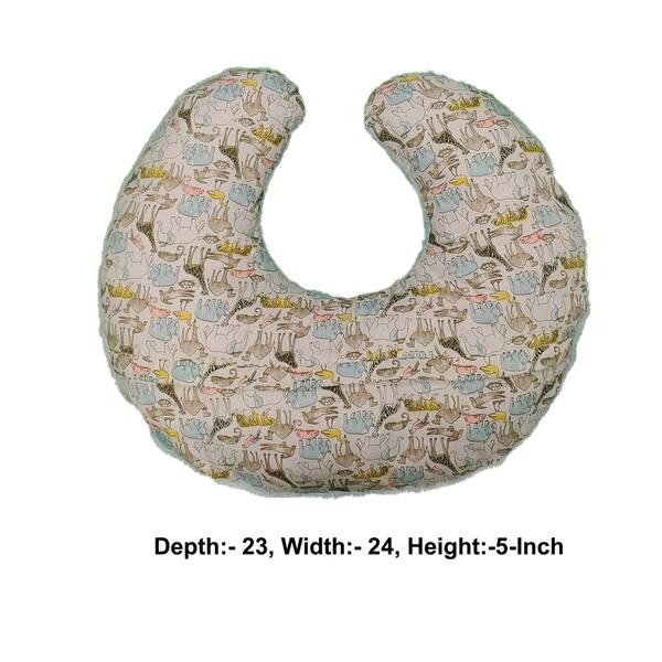 Shop Neck Support Baby Pillow With Animal Print Polyester