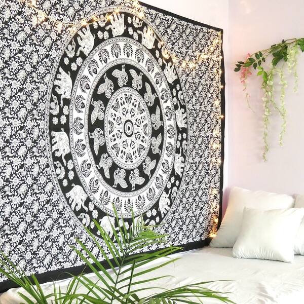 Shop Bohemian Mandala Tapestry Wall Hanging Hippie Elephant Art