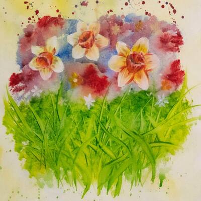 Bloom by Ed Capeau Art Painting Reproduction Print POD