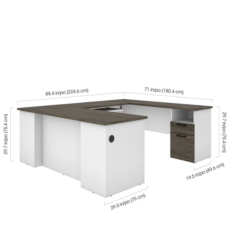 Bestar Norma U-shaped Desk