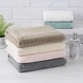 Porch & Den Lola Cotton Quick Drying 6-piece Towel Set In Mineral (As Is Item)