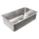 preview thumbnail 4 of 4, Taylor Undermount Crafted Stainless Steel 32 in. Single Bowl Kitchen Sink - 31.25 L X 18.25 W - 31.25 L X 18.25 W Brushed Stainless Steel
