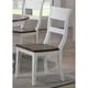 preview thumbnail 2 of 8, The Gray Barn Spinney 7-piece Dining Set in Distressed Cocoa Brown and Cotton White