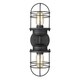 preview thumbnail 5 of 9, Carbon Loft Zadic 2-light Wall Sconce