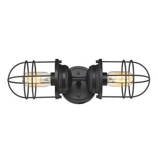 Carbon Loft Zadic 2-light Wall Sconce