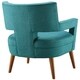 preview thumbnail 20 of 18, Upholstered Fabric Mid-century Modern Armchair Set of 2 in Light Gray