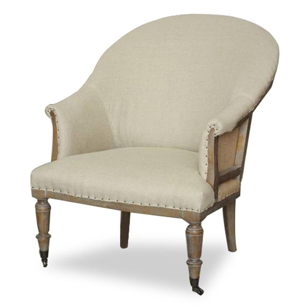 Deconstructed French country arm chair