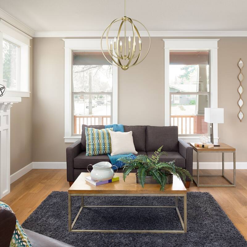 Copper Grove Zambee 6-light Chandelier