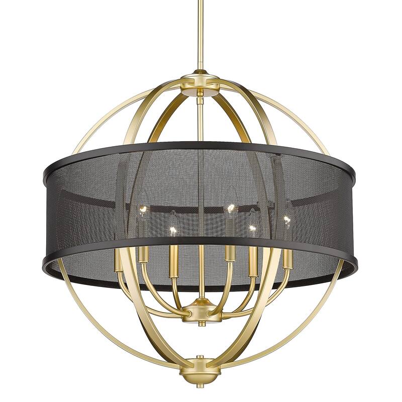 Copper Grove Zambee 6-light Chandelier