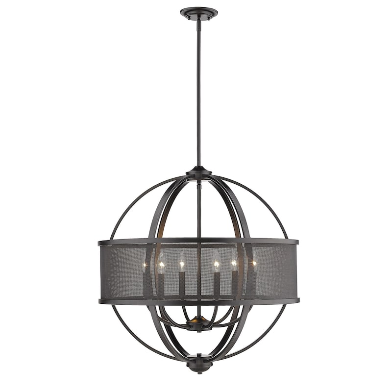 Copper Grove Zambee 6-light Chandelier