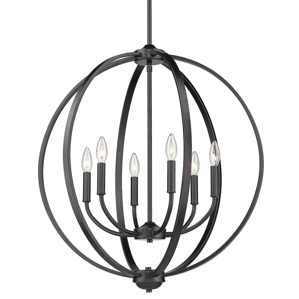 Copper Grove Zambee 6-light Chandelier