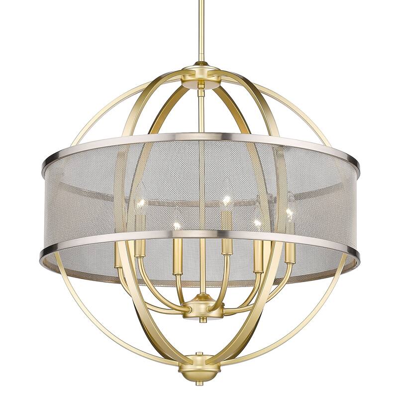Copper Grove Zambee 6-light Chandelier