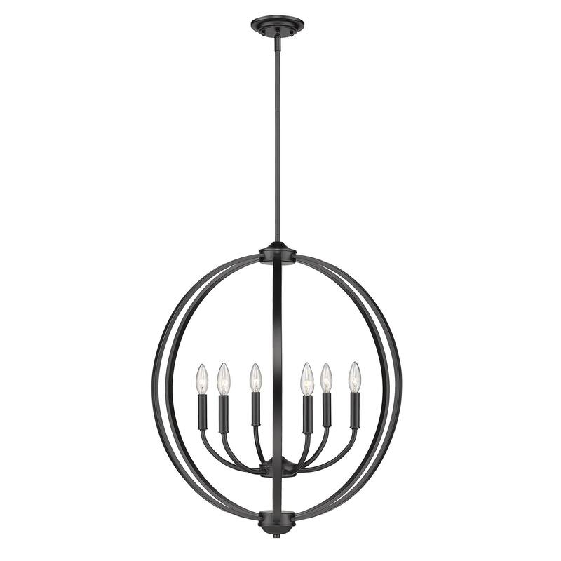 Copper Grove Zambee 6-light Chandelier