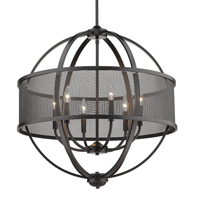 Copper Grove Zambee 6-light Chandelier