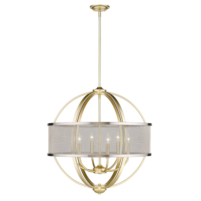 Copper Grove Zambee 6-light Chandelier