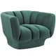 preview thumbnail 13 of 22, Entertain Vertical Channel Tufted Performance Velvet Sofa and 2 Armchair
