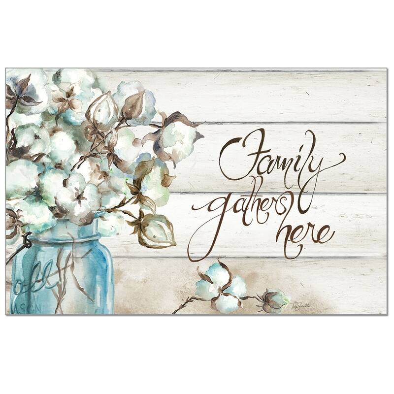 Paper Placemats Set of 24 - Cotton Boll