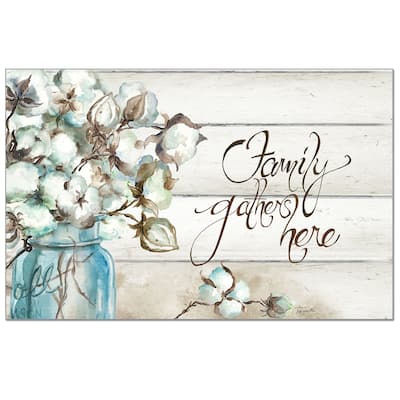 Paper Placemats Set of 24 - Cotton Boll