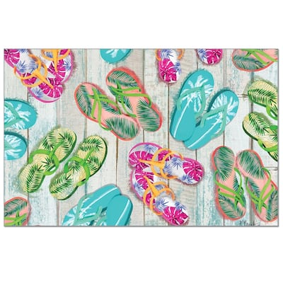 Paper Placemats Set of 24 - Pompano Flip Flops