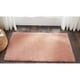 preview thumbnail 9 of 22, Nourison Malibu Shag Area Rug 2' 6" x 4' - Blush