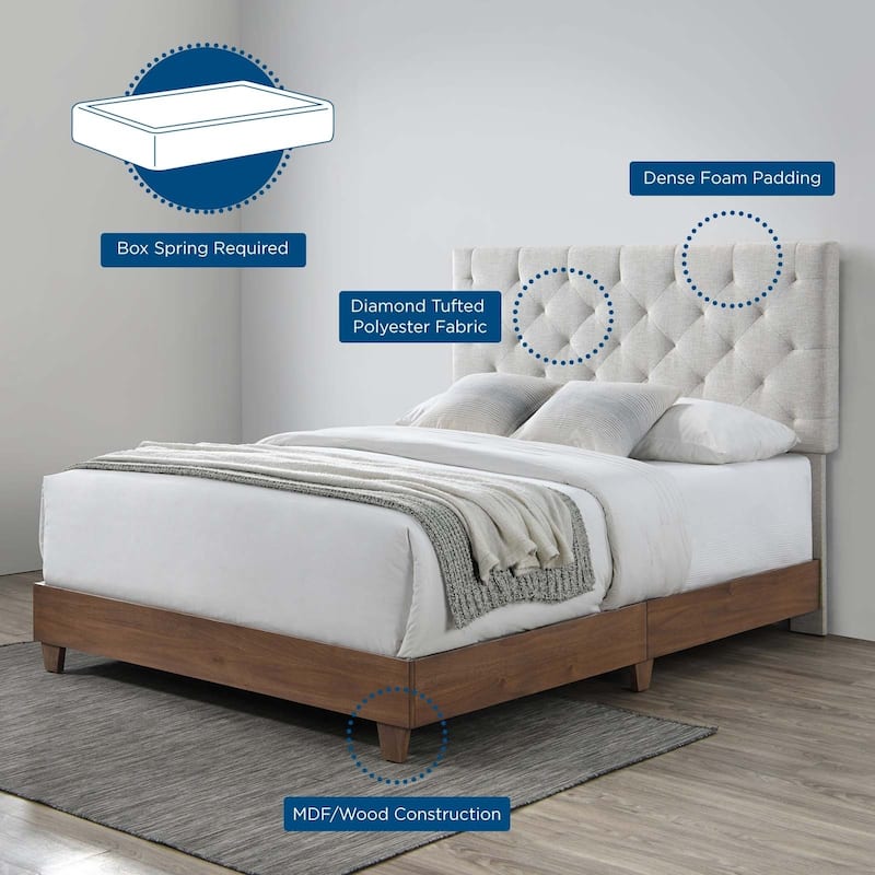 Copper Grove Buonma Tufted Upholstered Queen Bed
