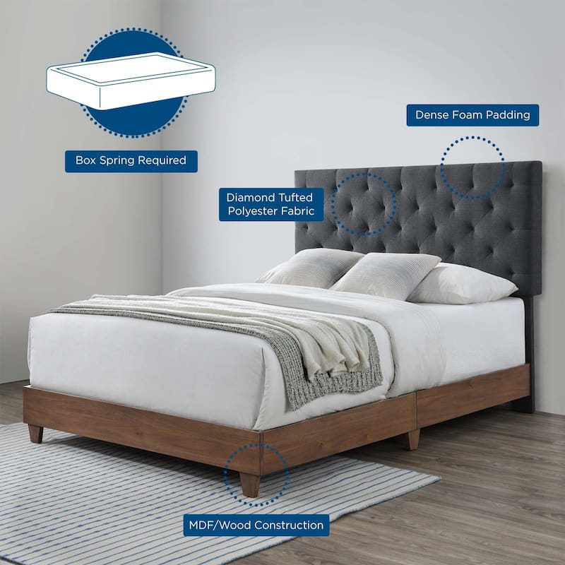 Copper Grove Buonma Tufted Upholstered Queen Bed
